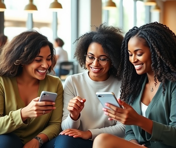 Women Using Quindom App